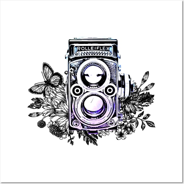 Vintage Camera Wall Art by HilariousDelusions